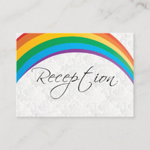 Boda gay arcoiris - Recepción