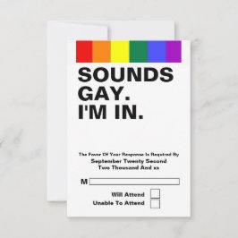 Boda Gay Suena Gay Estoy En RSVP
