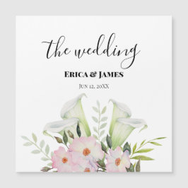 Boda Gentle White Calla Rosas Lily