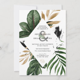 Boda Glamurosa de Verano con Vegetación Fiesta de 