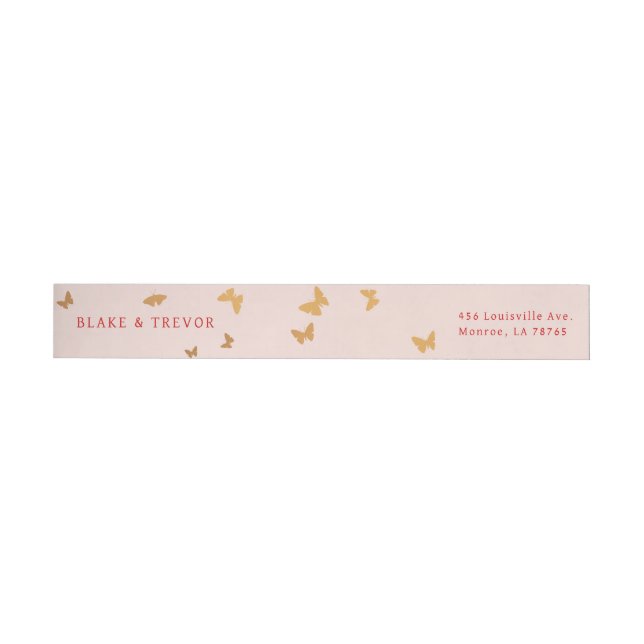 BODA GOLDEN BUTTERFLIES (Individual)