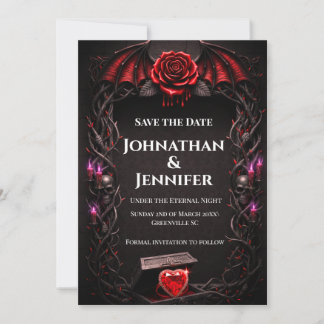 Boda Gótica de Vampire Eternal Night Romance Oscur