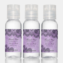 Boda gótico morado de Black Lace