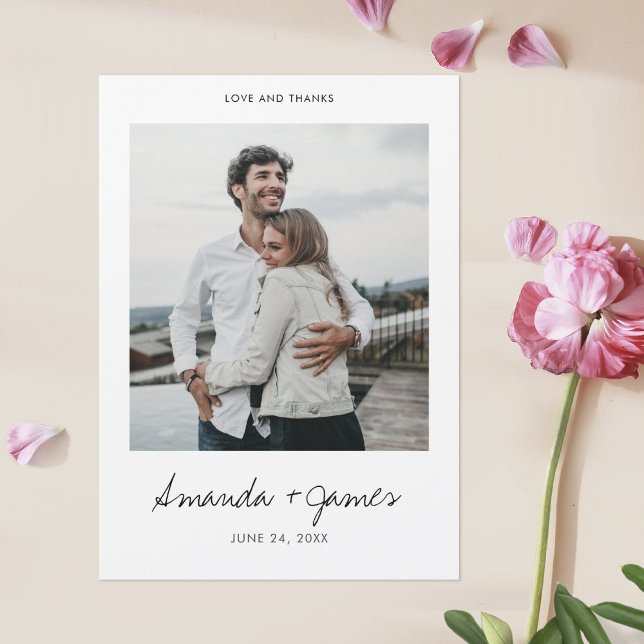 Boda Gracias Magnet con foto (Subido por el creador)