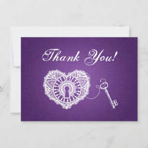 Boda Gracias Nota Clave Para Mi Corazón Púrpura