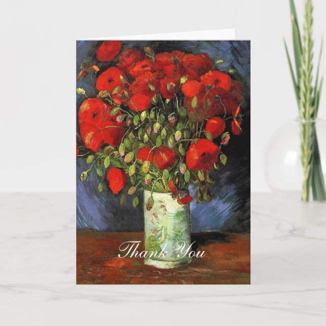 Boda gracias nota Vincent van Gogh (Anverso)