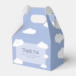 Boda Gracias Nube Nueve Cute Caja De Favores Invit