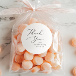 Boda Gracias Pegatina