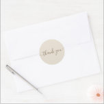 Boda Gracias Pegatinas<br><div class="desc">¡Muestre su gratitud con estos encantadores pegatinas! Colección boda coincidente disponible!</div>