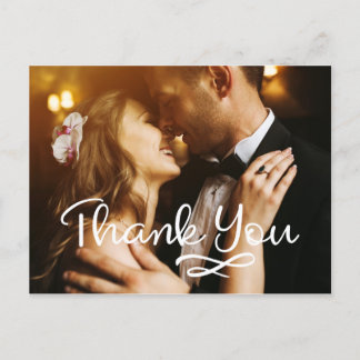 Boda Gracias Personalizado De Postales Fototarjeta