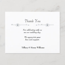 BODA GRACIAS TARJETA