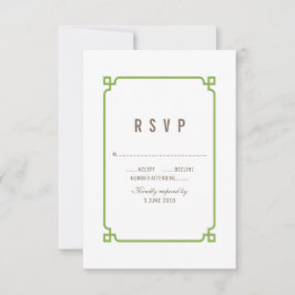 Boda Greenery Deco Chic RSVP