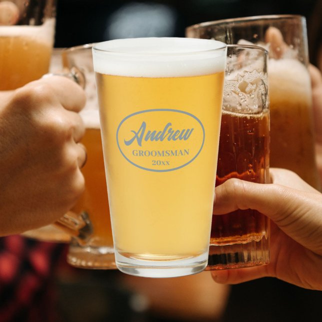 Boda Groomsman Dusty Blue Estilizado (In Situ)