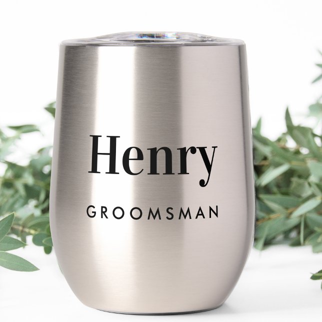 Boda Groomsman personalizada (Subido por el creador)