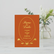 Boda Guardar la tarjeta postal de invitación al Re