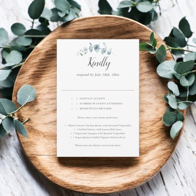 Boda guiada por eucalipto ruso RSVP (Subido por el creador)