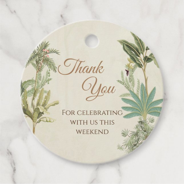 Boda indio gracias etiqueta tema Pichwai moderno (Anverso)