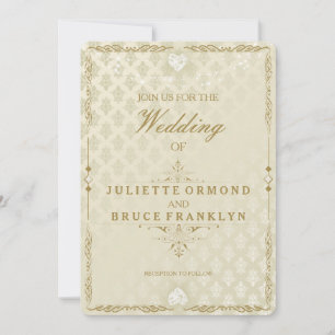 Boda indio III - Tarjeta de invitación