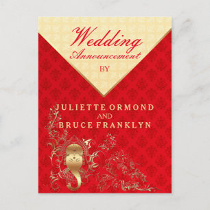 Boda indio - postal / Invitación