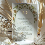 Boda Insertar tarjeta INFO Vintage Art Nouveau Muc<br><div class="desc">Carta de información de boda Art Nouveau Vintage de Alphonse Mucha en un diseño floral, romántico y caprichoso. Los florecientes victorianos complementan los tipos de letra Art Deco clásicos. Por favor, introduzca la información de su personalizado y ya está listo. Si desea cambiar el diseño más adelante, haga clic en...</div>