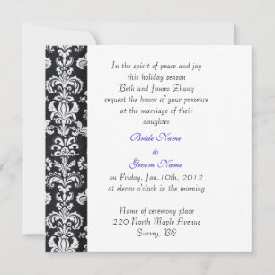 boda, invitación de los padres de la novia.