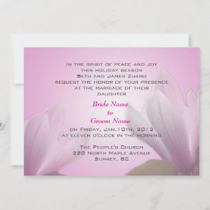 boda, invitación de los padres de la novia