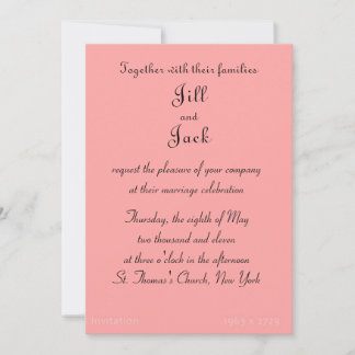 Boda - Invitación - nueva