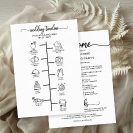 Boda Itinerario Icono Moda Guión Programa de matri
