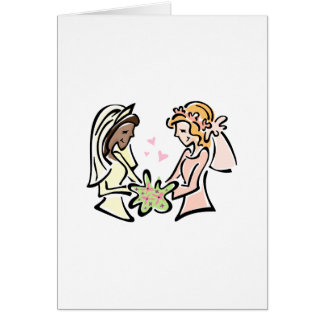 Boda lesbiana interracial