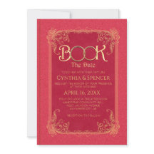 Boda-Libro La Invitación De Fecha