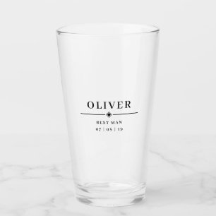 Boda MEJOR HOMBRE Personalizado Nombre y Pinta de