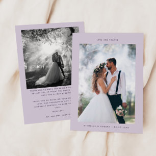 Boda minimalista de amor y agradecimiento Foto mor