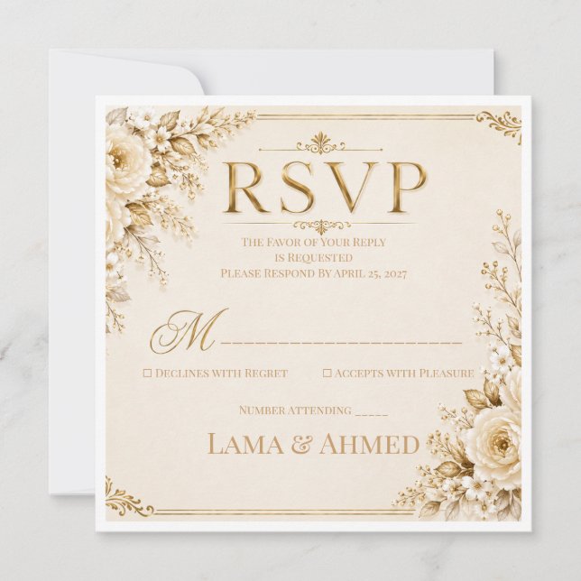 Boda Minimalista Moderna (Anverso)