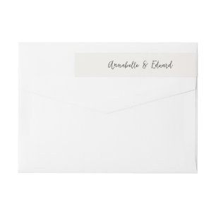 Boda minimalista moderna elegante en negro y blanc