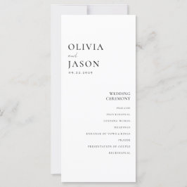 Boda mínimo moderno en blanco y negro