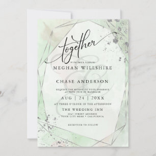 BODA   Mint Rosa Plata Dapplilla de color