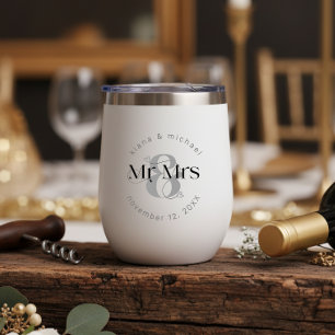 Boda moderna decorativa Sr & Sra ID887