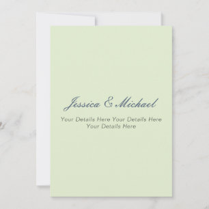 Boda Moderno Elegante Sencillo Simple Profesional