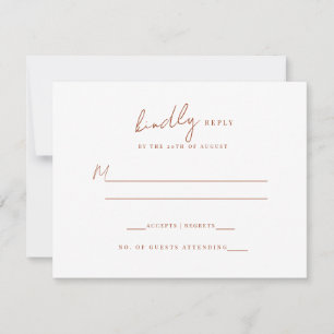 Boda Monograma RSVP Cresta Floral Rústica Formal