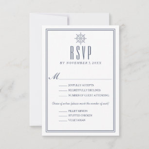 Boda náutica RSVP 2