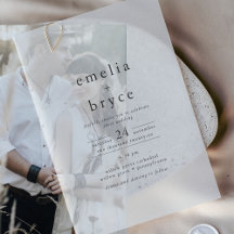 Boda Negra Única Minimalista Boho Moderna EMELIA