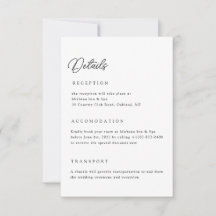 Boda Neutral Detalles Tarjeta de gabinete de códig