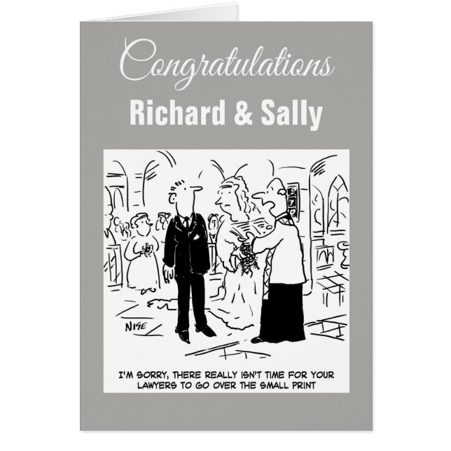 Boda. No hay tiempo para pasar por la impresión pe (Frente)