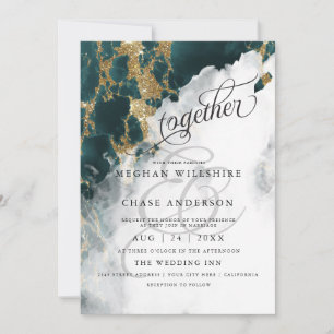 BODA Novia Descalza™ de Aquarela Zafiro Teal