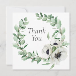 Boda o ducha Tarjetas de agradecimiento