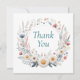 Boda o ducha Tarjetas de agradecimiento