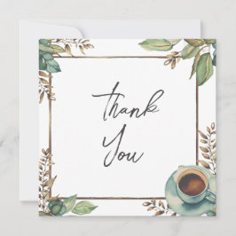 Boda o ducha Tarjetas de agradecimiento