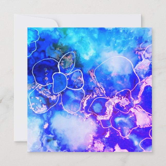 Boda o ducha Tarjetas de agradecimiento (Anverso)