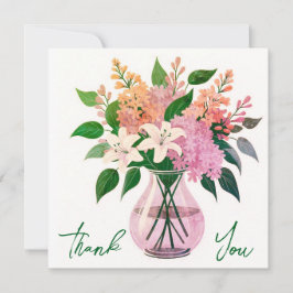 Boda o ducha Tarjetas de agradecimiento