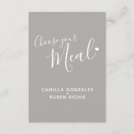 Boda opción de menú script archivo adjunto gris de